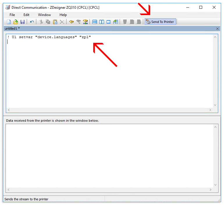 Why is my bluetooth printer is printing gibberish?